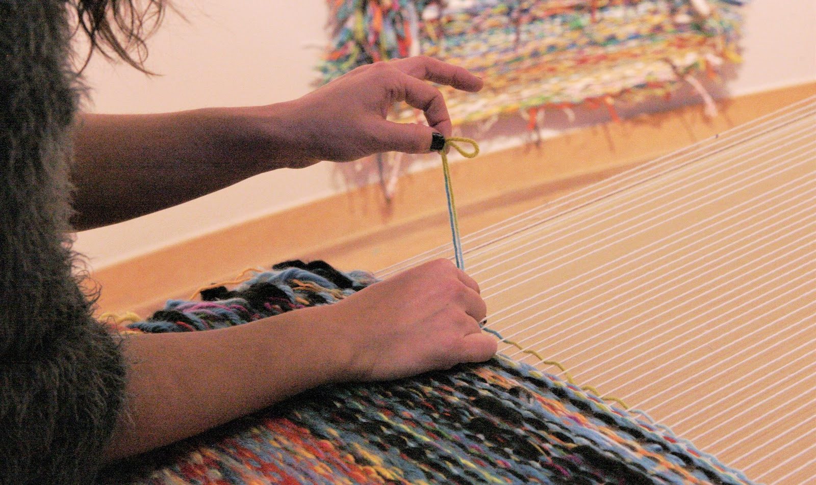 DIY Cardboard Weaving Loom — Cedar Dell Forest Farm